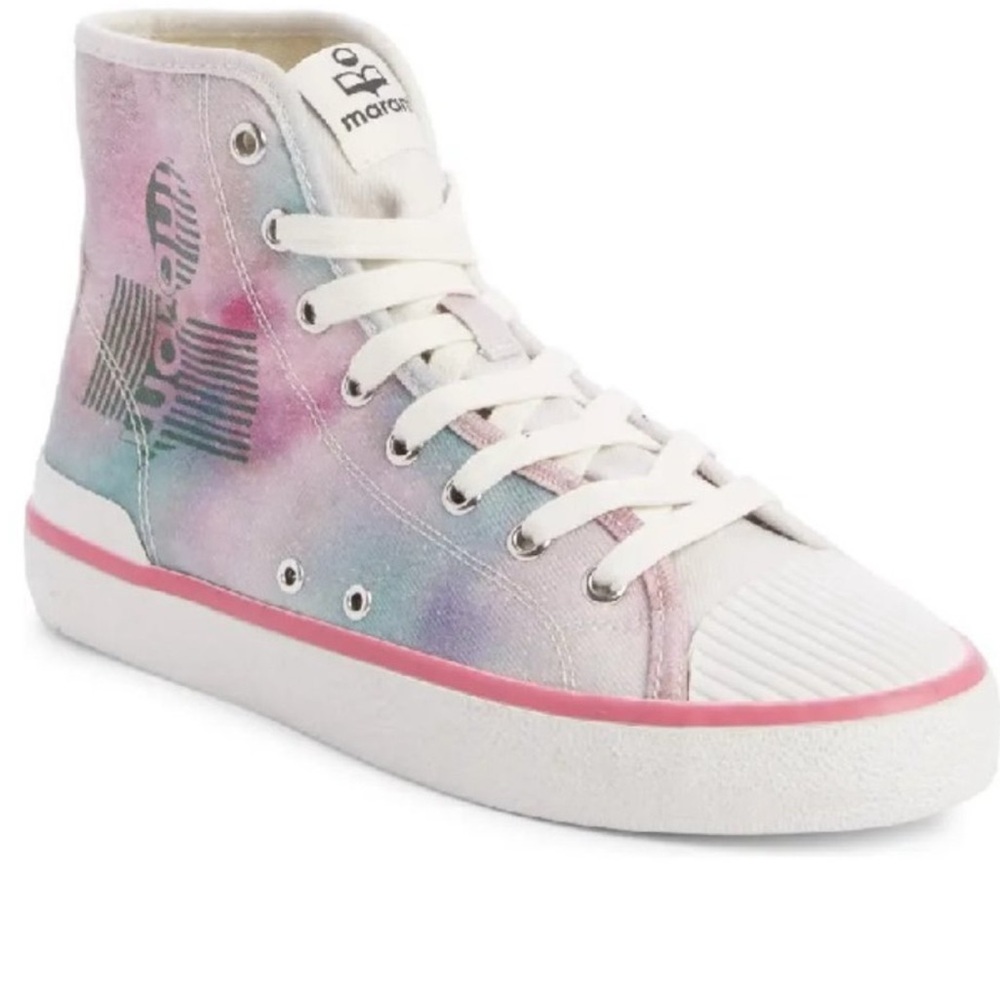 Isabel Marant Multicolor High-Top Sneakers